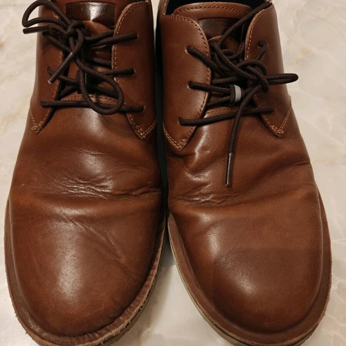 Camper men's shoes used, tan with laces, size 45