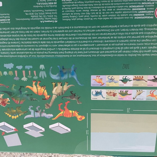 Dinosaur magnet game like new