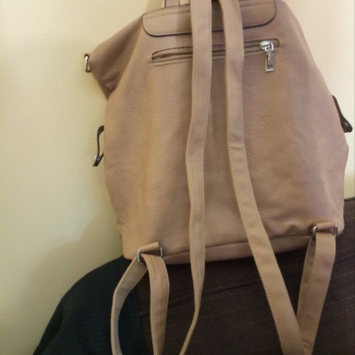 Women's backpack bag like new, soft leather