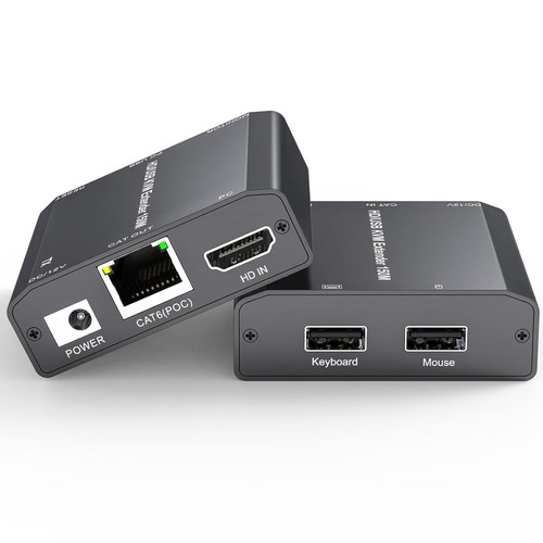 HDMI USB KVM Extender new, HDMI and USB extender up to 150m via CAT6/CAT5e