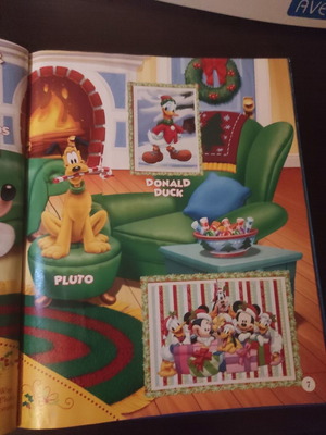 Panini Disney album χριστουγεννιάτικο μεταχειρισμένο, γερμανική γλώσσα