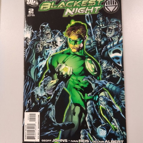 Blackest Night set of 8 comics like new, complete series