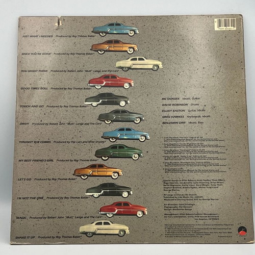 The Cars Greatest Hits LP like new
