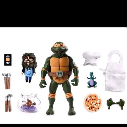 NECA Ultimates TMNT VHS Set Leonardo Raphael Michaelangelo Donatello New