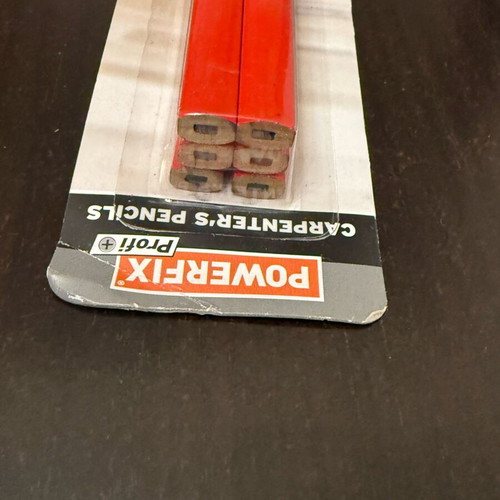 Carpenter pencils and sharpener new