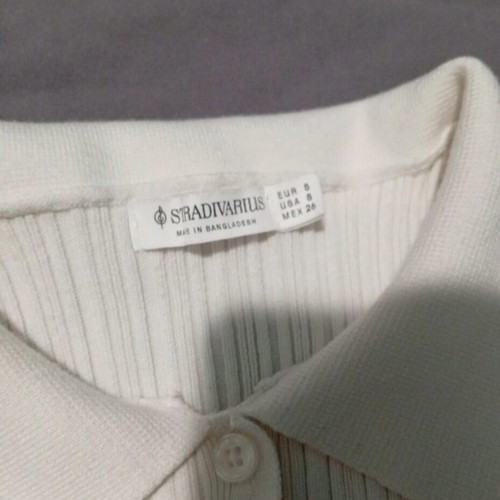 Stradivarius blouse size S, white