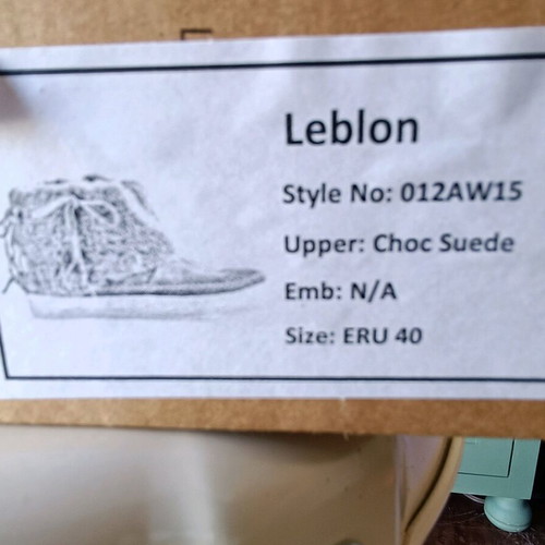 Laid Back London handmade boots like new, size 40, brown
