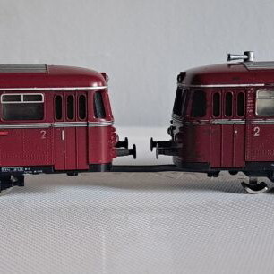 Vintage Trix Express 2290 HO used DB railbus set