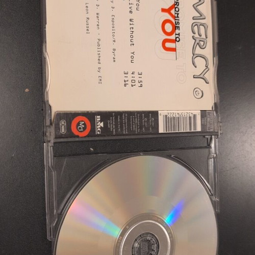 No Mercy My Promise To You CD single used, electronic