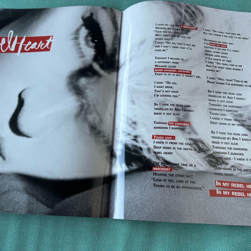 Madonna Rebel Heart Tour Programme 2015 like new