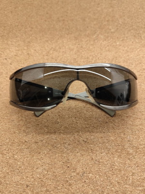 Salvatore Ferragamo Eyewear vintage futuristic wraparound like new full set