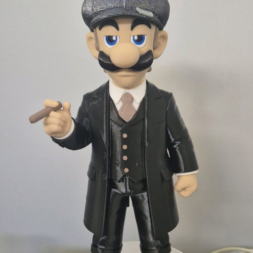 Luigi figure Peaky Blinders style like new