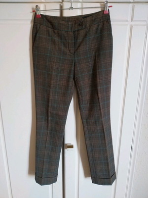 Koan pants like new, fabric, size M, blue and brown