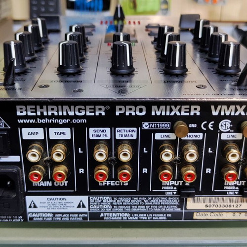 Behringer VMX-200 Pro mixer used