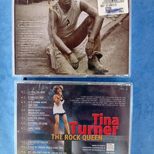 Tina Turner and Lenny Kravitz CD like new, rock