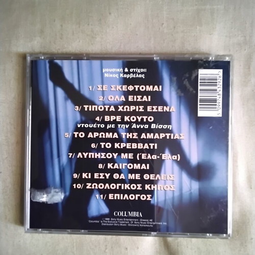 Nikos Karvelas To Aroma Tis Amartias CD, pop
