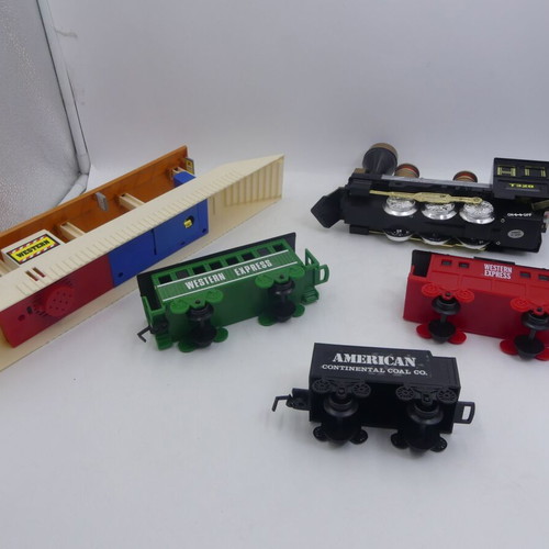 Western Express train like new from the series The Shipwreck