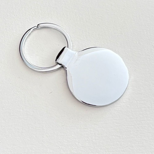Keychain steel mirror key holder new