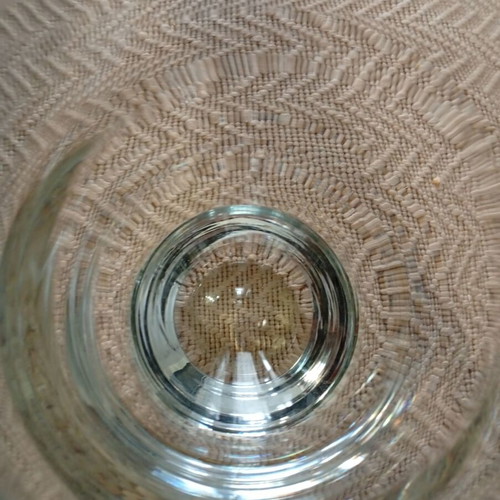 Crystal vase like new, very heavy