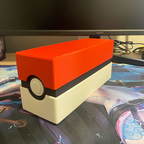 Pokemon Pokeball 3D Printed Case like new