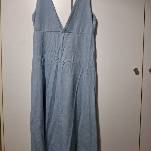 Dress long turquoise Pull & Bear like new, women's