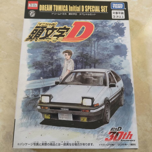 Dream Tomica Initial D 30th Anniversary Special Set new, 5 cars