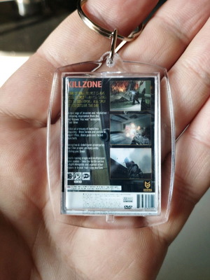 Killzone PS2 acrylic keychain