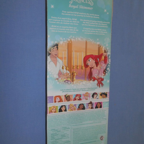 Disney Princess Royal Shimmer doll new, sealed packaging