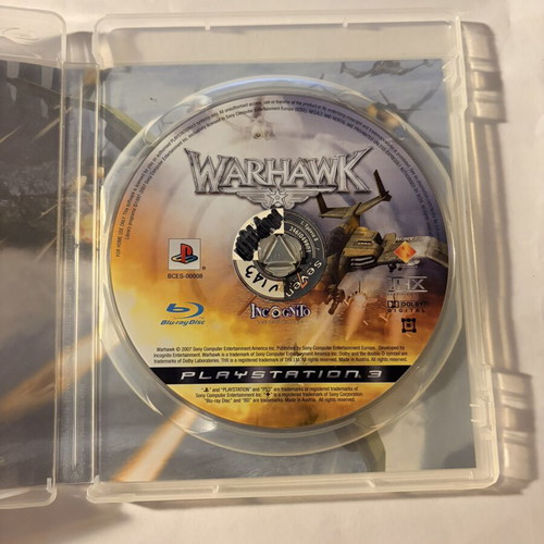 Warhawk PS3 game like new, multiplayer only
