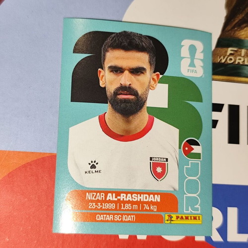 Nizar Al-Rashdan World Cup 2026 Panini sticker