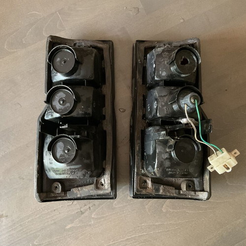 Daihatsu Feroza rear covered lights used, left and right, 1984-1998