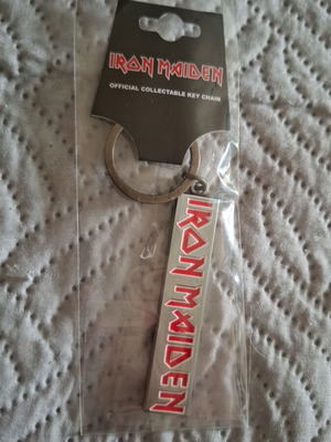 Iron Maiden licensed metal keychain