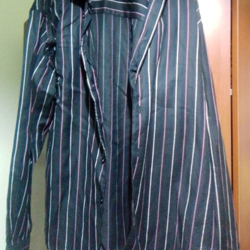 Brubaker striped men's shirt used, size M