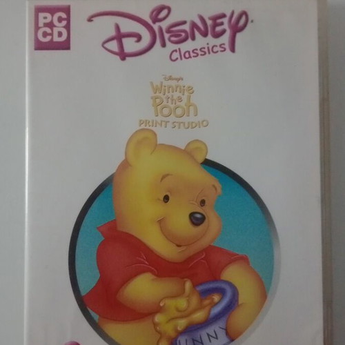 Winnie the Pooh Print Studio videogame used, PC