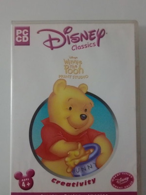 Winnie the Pooh Print Studio videogame used, PC