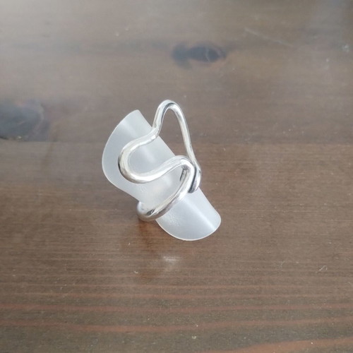 Handmade silver ring 925, size 55
