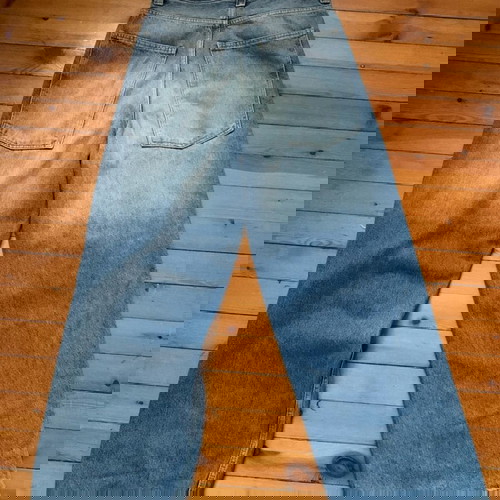 Bershka τζιν baggy ψηλομέσο μέγεθος 38 σαν καινούργιο, μπλε