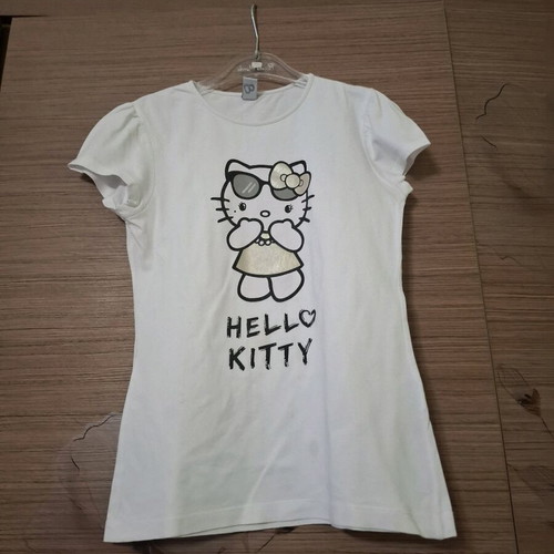 Zara Kids girls' t-shirt with Hello Kitty print, 152 cm, like new