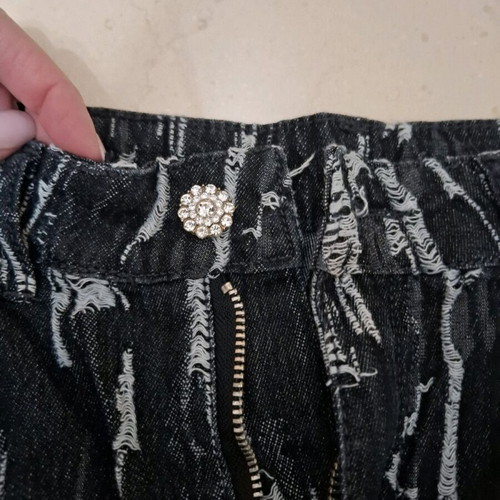 Vireyal jeans like new with unique design, size S