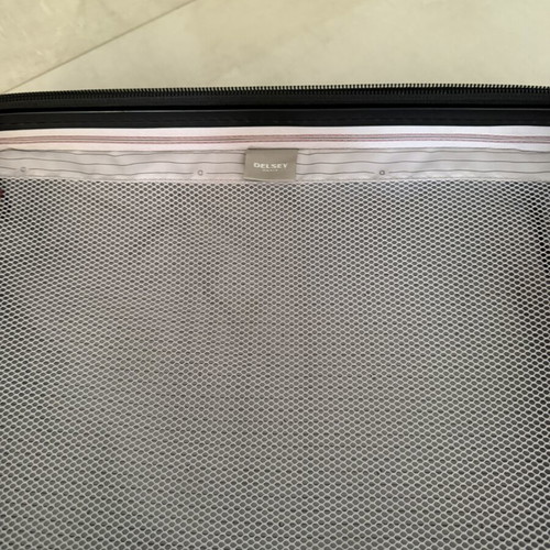 Delsey cabin carry-on suitcase, black