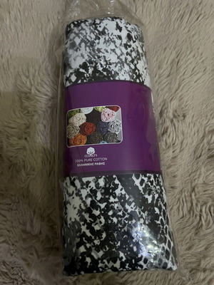 Cotton fitted sheet with one pillowcase new