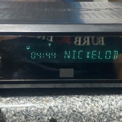 Satellite and terrestrial receiver Edition used