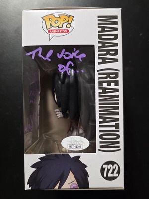 Funko Pop Madara Reanimation #722 Gamestop Exclusive signed used