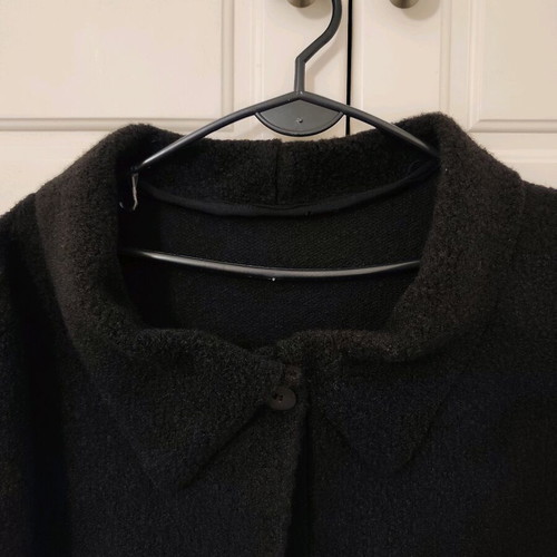 Outerwear Urban black bouclé one size like new with pockets
