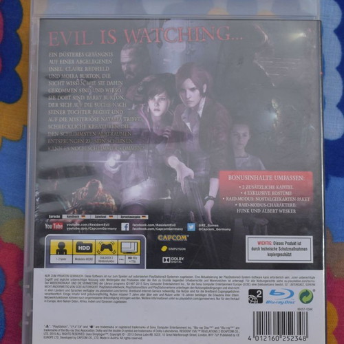 Resident Evil Revelations 2 Box Set used for PS3