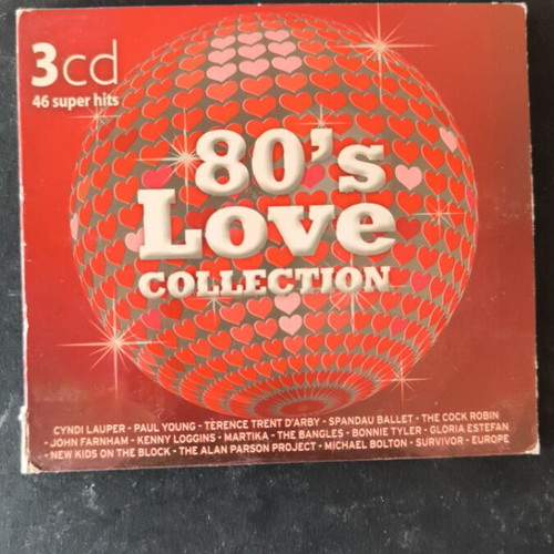 80's Love Collection 3CD σαν καινούργιο, ροκ
