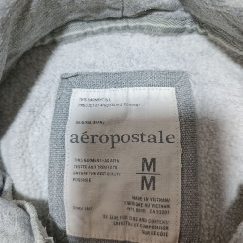Grey hoodie sweatshirt used, size M