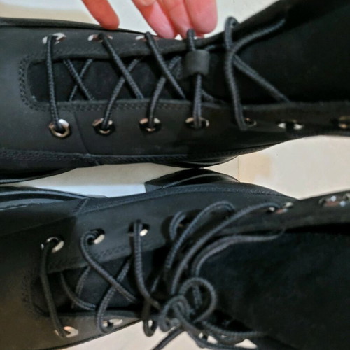 Timberland Sky Lace leather boots new, black