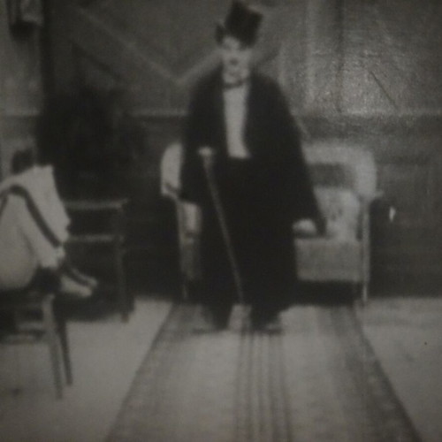 "Oh! What a Night" Standard 8mm Silent Film 200ft 1914 Used, Charlie Chaplin