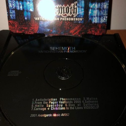 Behemoth Antichristian Phenomenon CD used, limited edition 1/1000